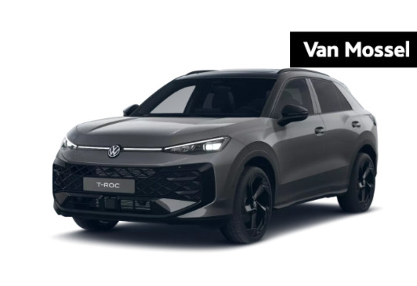 Volkswagen T-Roc - 1.5 eTsi R-Line First Edition 150 PK Automaat | Black Style | Trekhaak | 20" Lichtmetalen - AutoWereld.nl