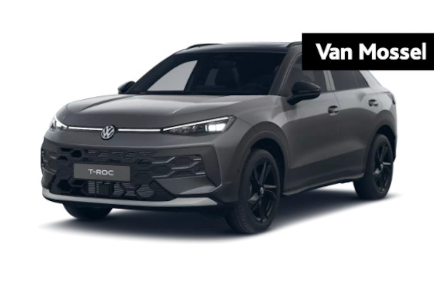 Volkswagen T-Roc - 1.5 eTsi Style First Edition 116 PK Automaat | Panoramaschuif-kanteldak | Black style | Na - AutoWereld.nl