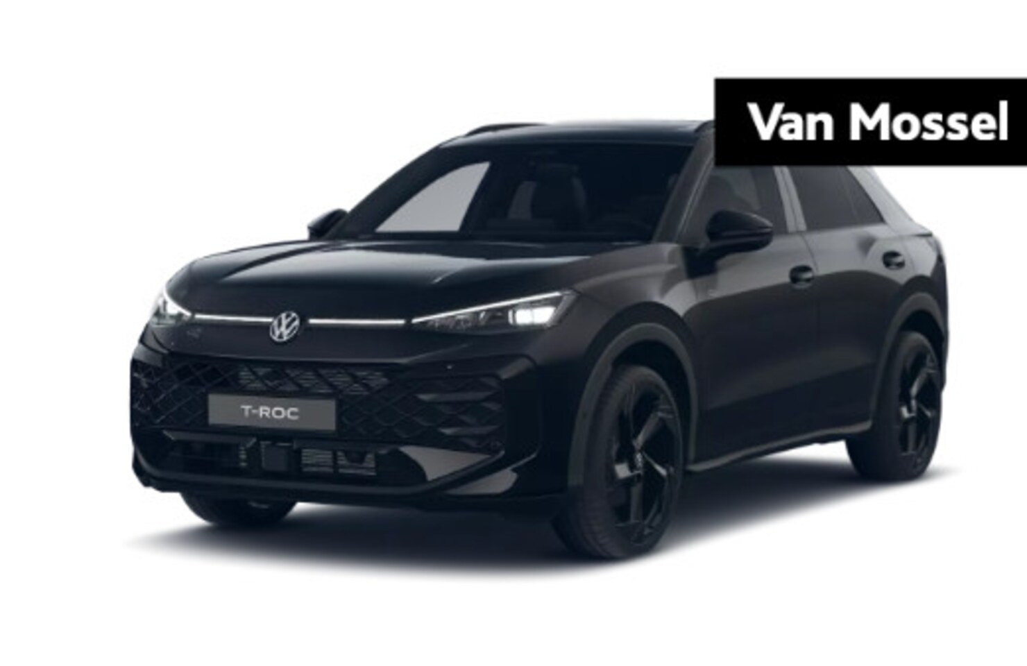 Volkswagen T-Roc - 1.5 eTsi R-Line First Edition 150 PK Automaat | Black Style | Trekhaak | 20" Lichtmetalen - AutoWereld.nl
