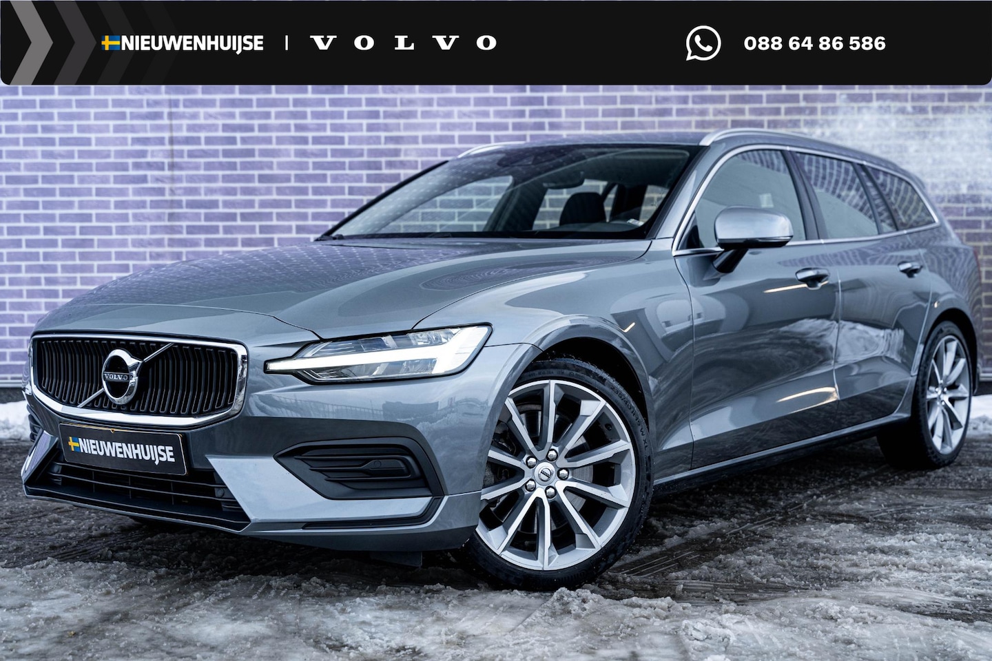Volvo V60 - 2.0 T5 Momentum | Trekhaak | Standkachel | Stoel-/Stuurverwarming | Adaptive Cruise Contro - AutoWereld.nl
