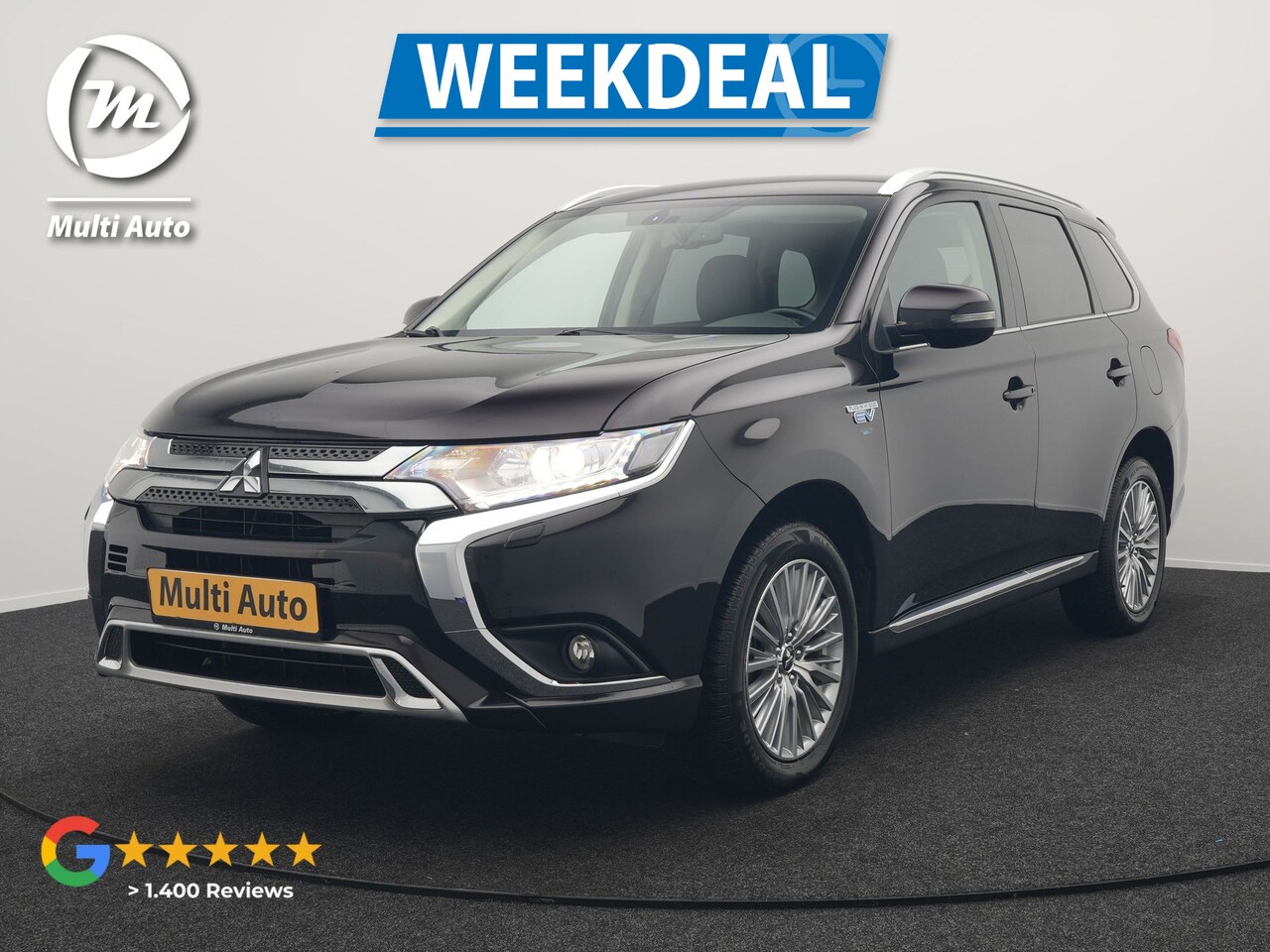 Mitsubishi Outlander Sport - 2.4 Intense Plug In Hybrid 225pk Dealer O.H PHEV | Trekhaak Afneembaar | Alcantara Sportst - AutoWereld.nl