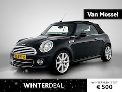 MINI Cabrio - 1.6 Cooper Highgate | Leder | Stoelverwarming | Bluetooth | Parkeersensoren | Cruise Contr
