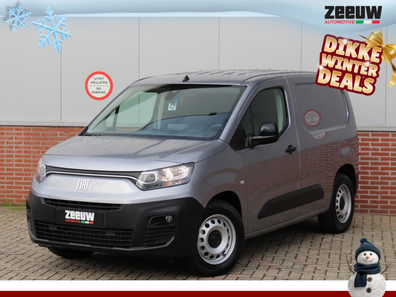 Fiat E-Doblo - 50 kWh L1 | Camera | Navigatie | Carplay | Clima - AutoWereld.nl