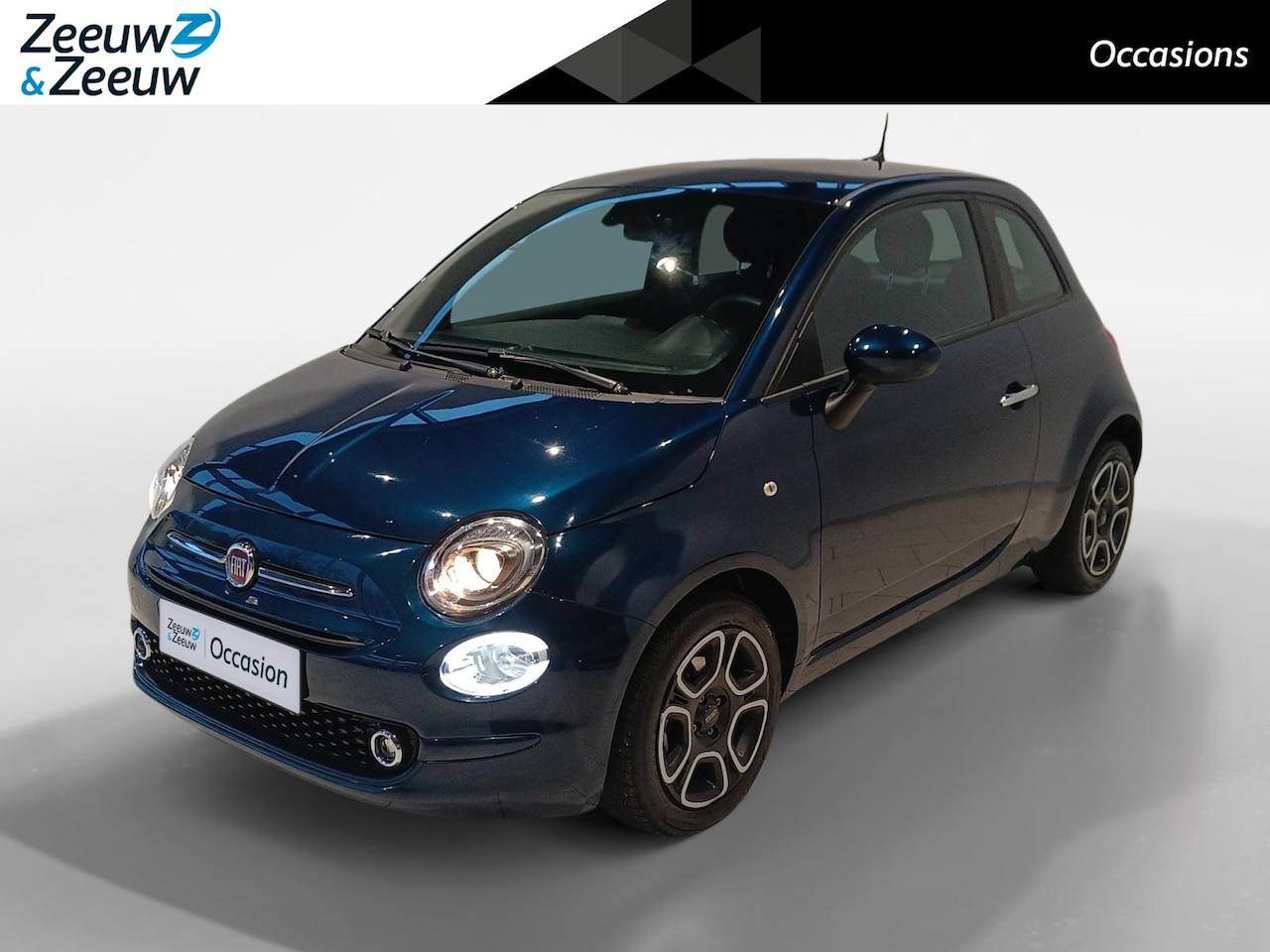 Fiat 500 - *Hybrid*Climate Control*Parkeersensoren achter*Carplay*Cruise Control*Zeer nette auto! - AutoWereld.nl