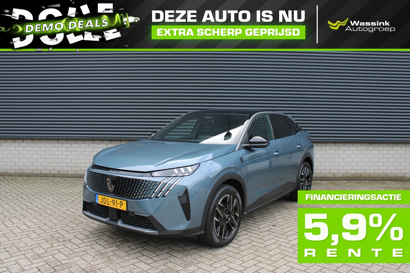 Peugeot 3008 - GT HYBRID 136pk e-DCS6 I Automaat I 360 vision & Drive Assist Pack - AutoWereld.nl