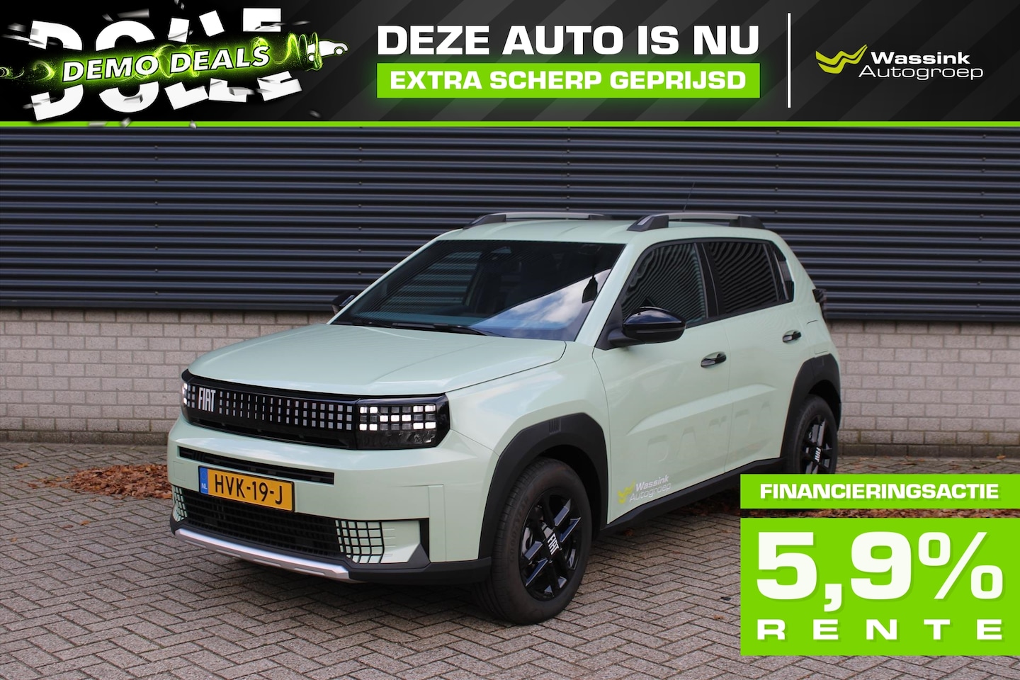 Fiat Grande Panda - Icon Hybrid 100pk eDCT6 I Automaat I Pack Style I Lichtmetalen Velgen I Apple Carplay/Andr - AutoWereld.nl