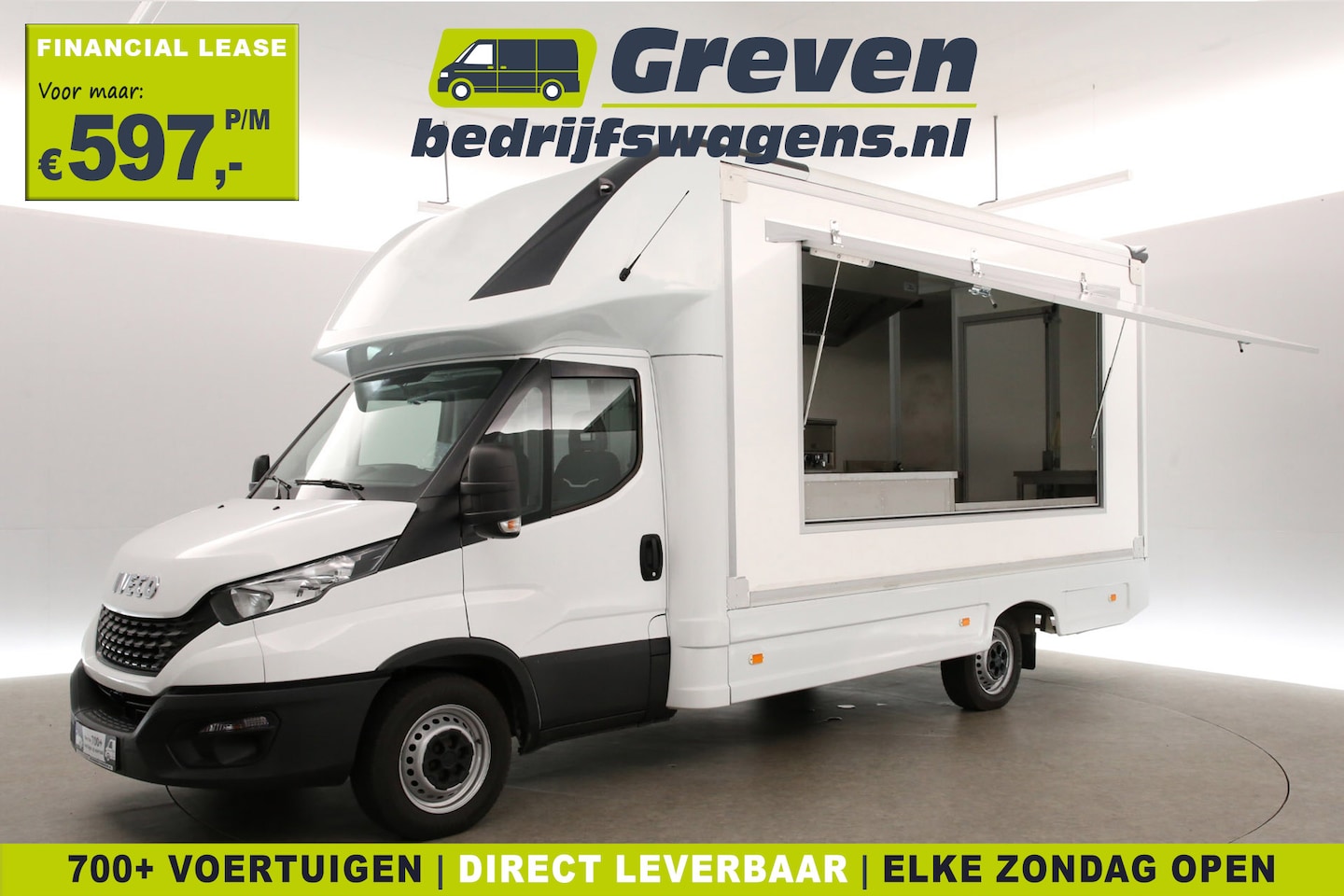 Iveco Daily - 35S14 2.3 410 | Foodtruck | Pannenkoek | Wafelijzer | Poffertjes | Crêpes | Stroopwafel | - AutoWereld.nl