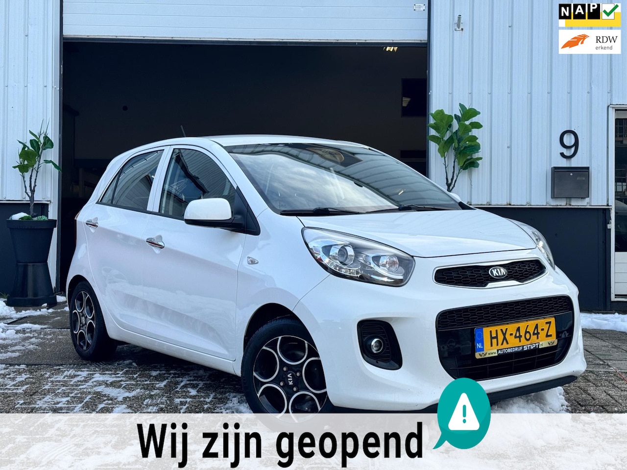 Kia Picanto - 1.2 CVVT DynamicLine | LUXE UITVOERING | AIRCO | ELEKTRISCHE RAMEN | LEER | 2016 | NAP | L - AutoWereld.nl