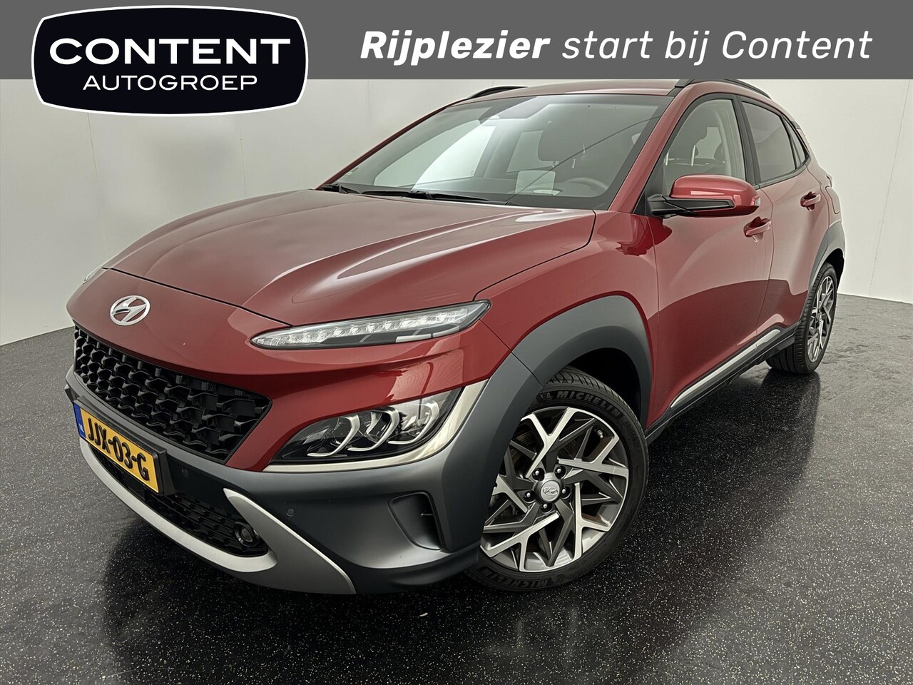 Hyundai Kona - 1.6 GDI HEV Fashion |Navi |Krell Audio |Camera - AutoWereld.nl
