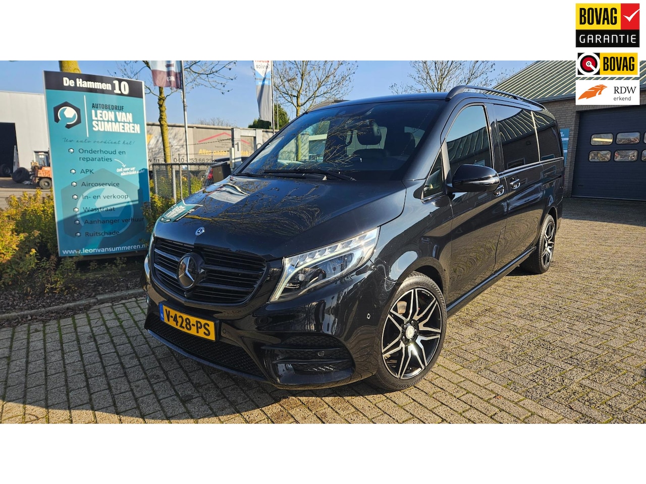 Mercedes-Benz V-klasse - 250d LangDC Avantgarde AMG l Carplay l Acc l Burmester audio l Panoramadak l 360 camera l - AutoWereld.nl