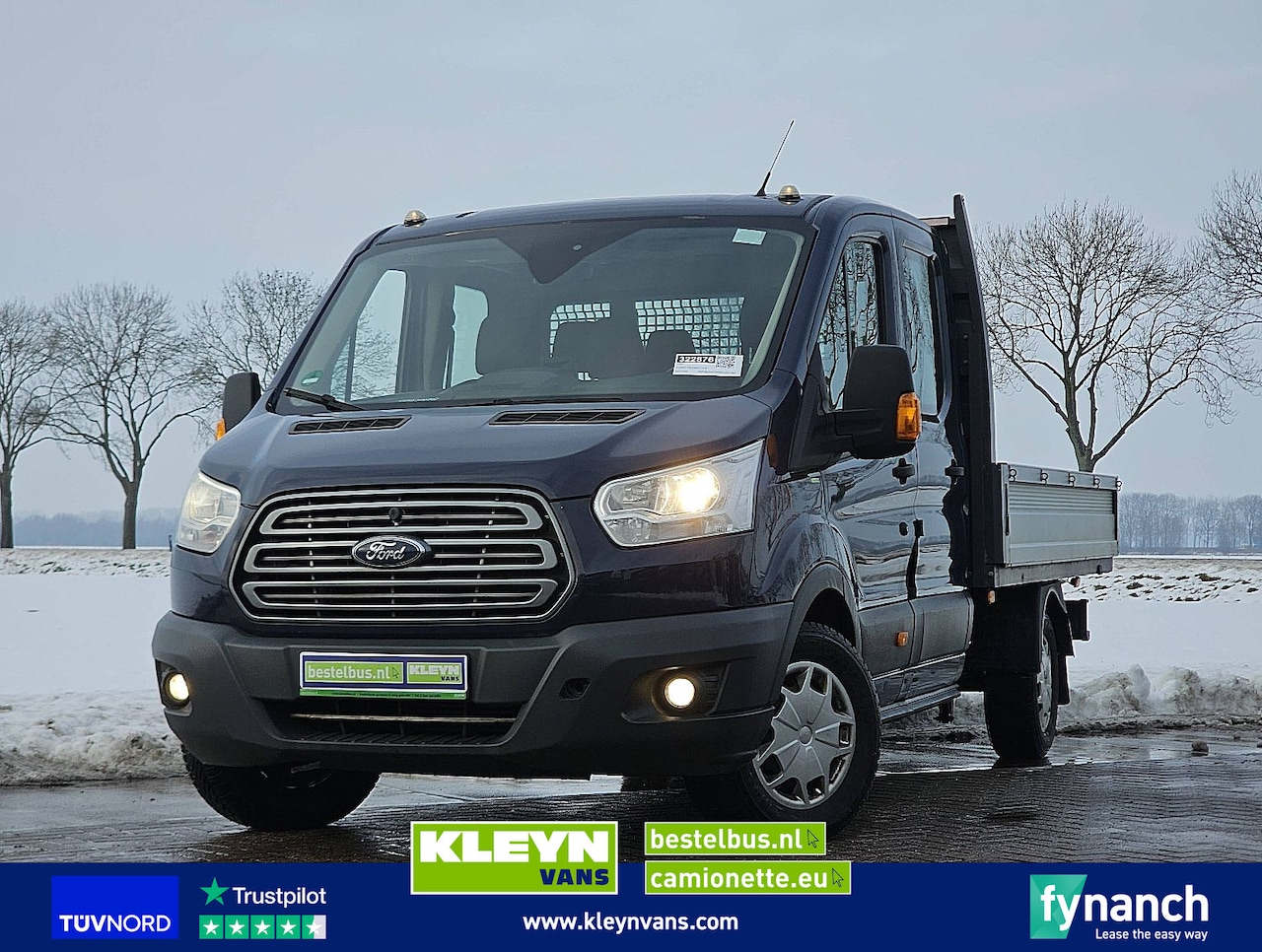 Ford Transit - 2.0 L5 Open Laadbak DC - AutoWereld.nl