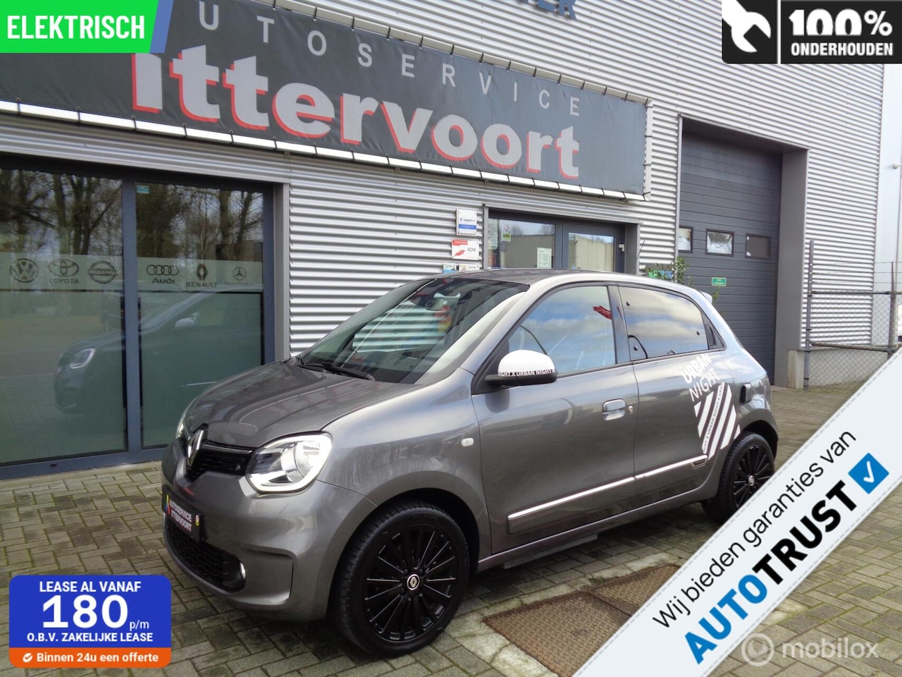 Renault Twingo Z.E. - R80 E-Tech Série Limitée Urban Night 22 kWh - AutoWereld.nl