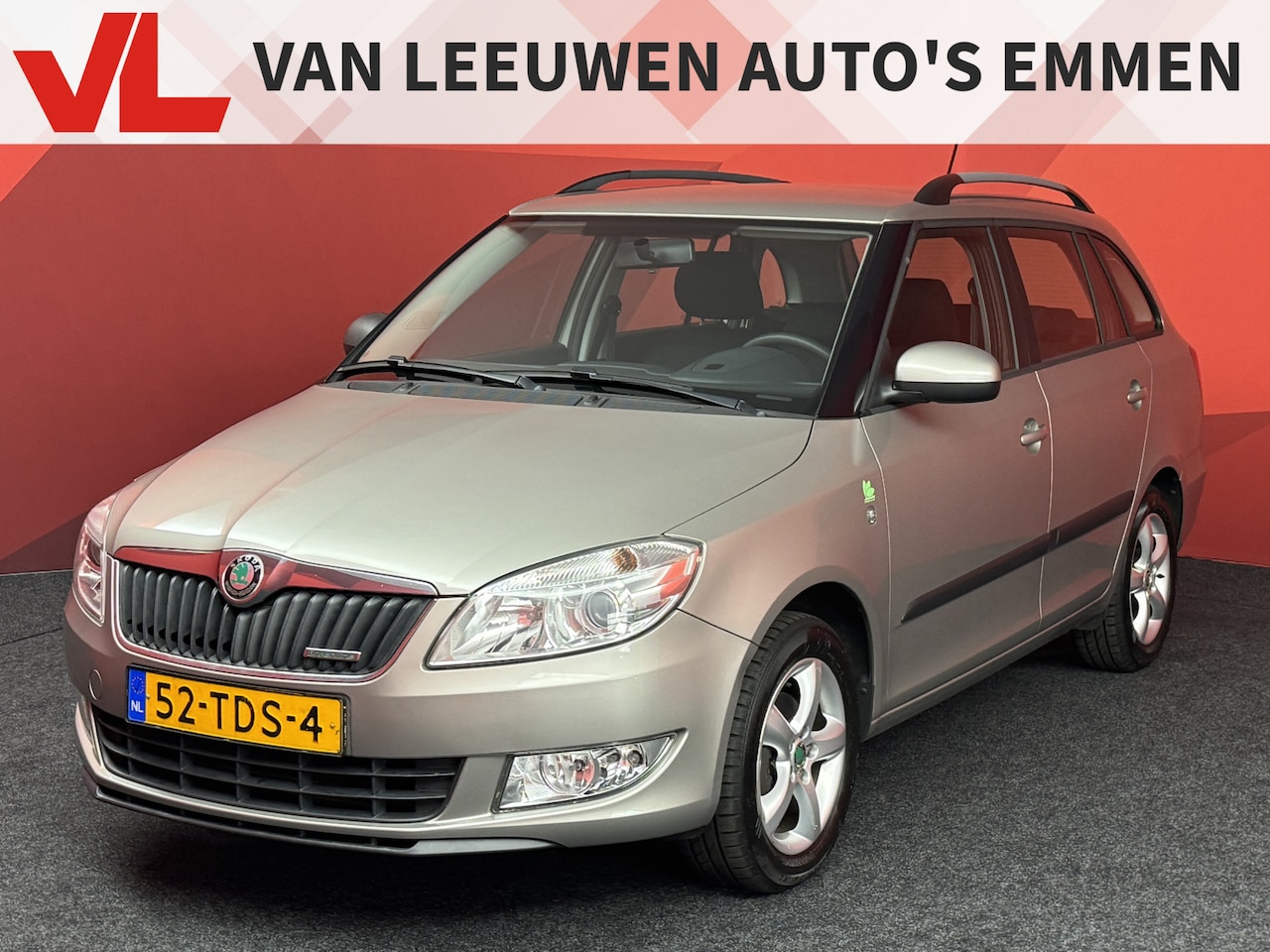 Skoda Fabia Combi - 1.2 TDI Greenline | Cruise control | Navigatiesysteem | Trekhaak - AutoWereld.nl