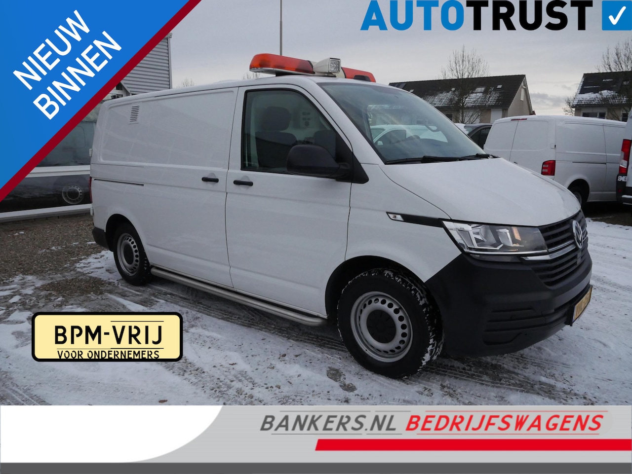 Volkswagen Transporter - 2.0 TDI 150PK, L1H1, DSG-automaat, Airco, 2 x Schuifdeur, Dierenambulance-inrichting, Hond - AutoWereld.nl