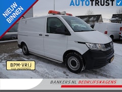Volkswagen Transporter - 2.0 TDI 150PK, L1H1, DSG-automaat, Airco, 2 x Schuifdeur, Dierenambulance-inrichting, Hond