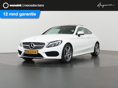 Mercedes-Benz C-klasse Coupé - 180 Premium Plus | AMG Styling | Panoramadak | Stoelverwarming | LED Koplampen | Sfeerverl
