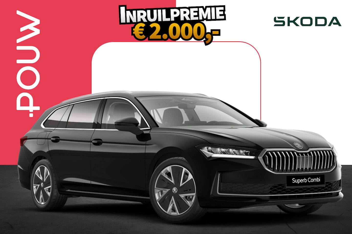 Skoda Superb Combi - 1.5 TSI 204pk PHEV Business Edition | Chroom Pakket | 18" Velgen - AutoWereld.nl