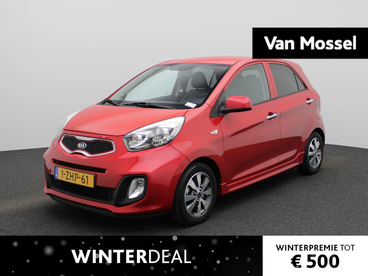 Kia Picanto - 1.0 CVVT X-treme | Navigatie | Lederen Bekleding | Climate Control | - AutoWereld.nl