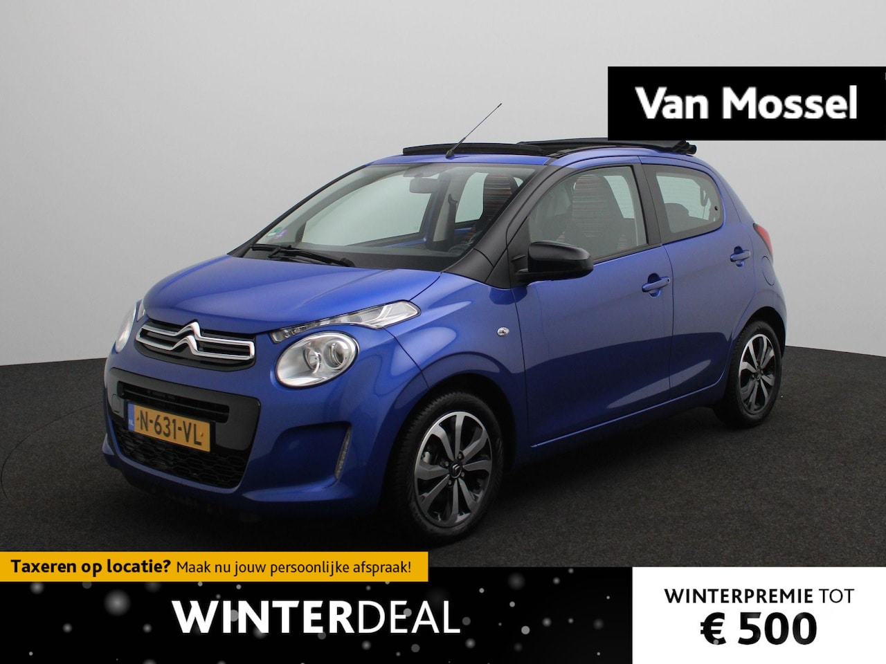 Citroën C1 - 1.0 VTi Airscape Shine | Achteruitrijcamera | Open dak | Apple Carplay/Android auto | Airc - AutoWereld.nl