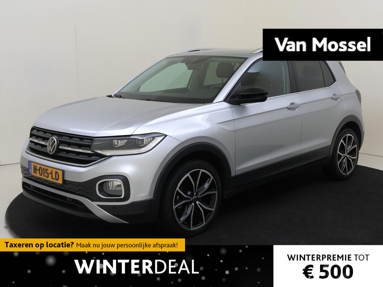 Volkswagen T-Cross - 1.0 TSI Style Bleutooth | Clima | Lm velgen - AutoWereld.nl