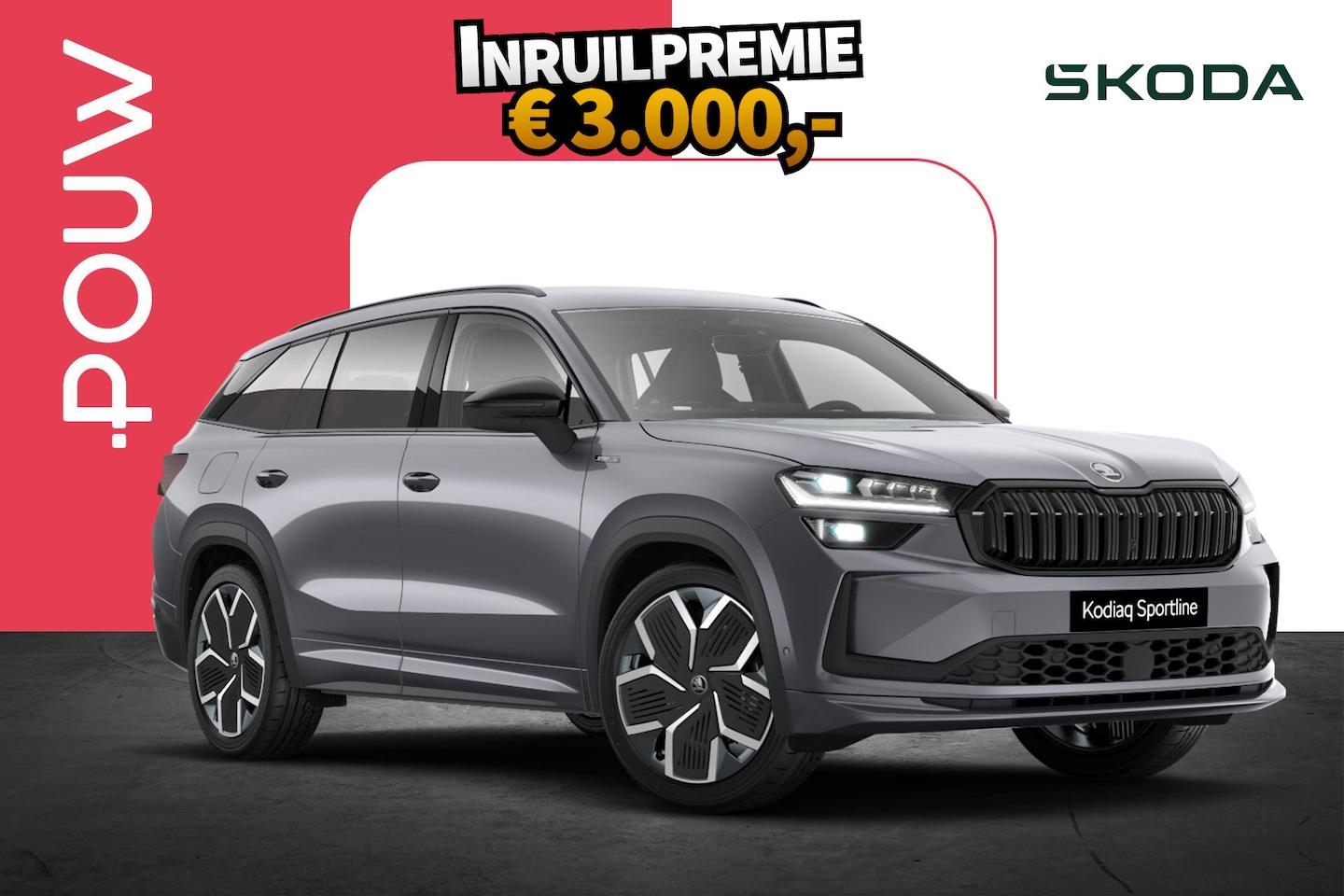 Skoda Kodiaq - 1.5 TSI 204pk DSG PHEV Sportline Business | Parkeer Pakket | Winter Pakket - AutoWereld.nl