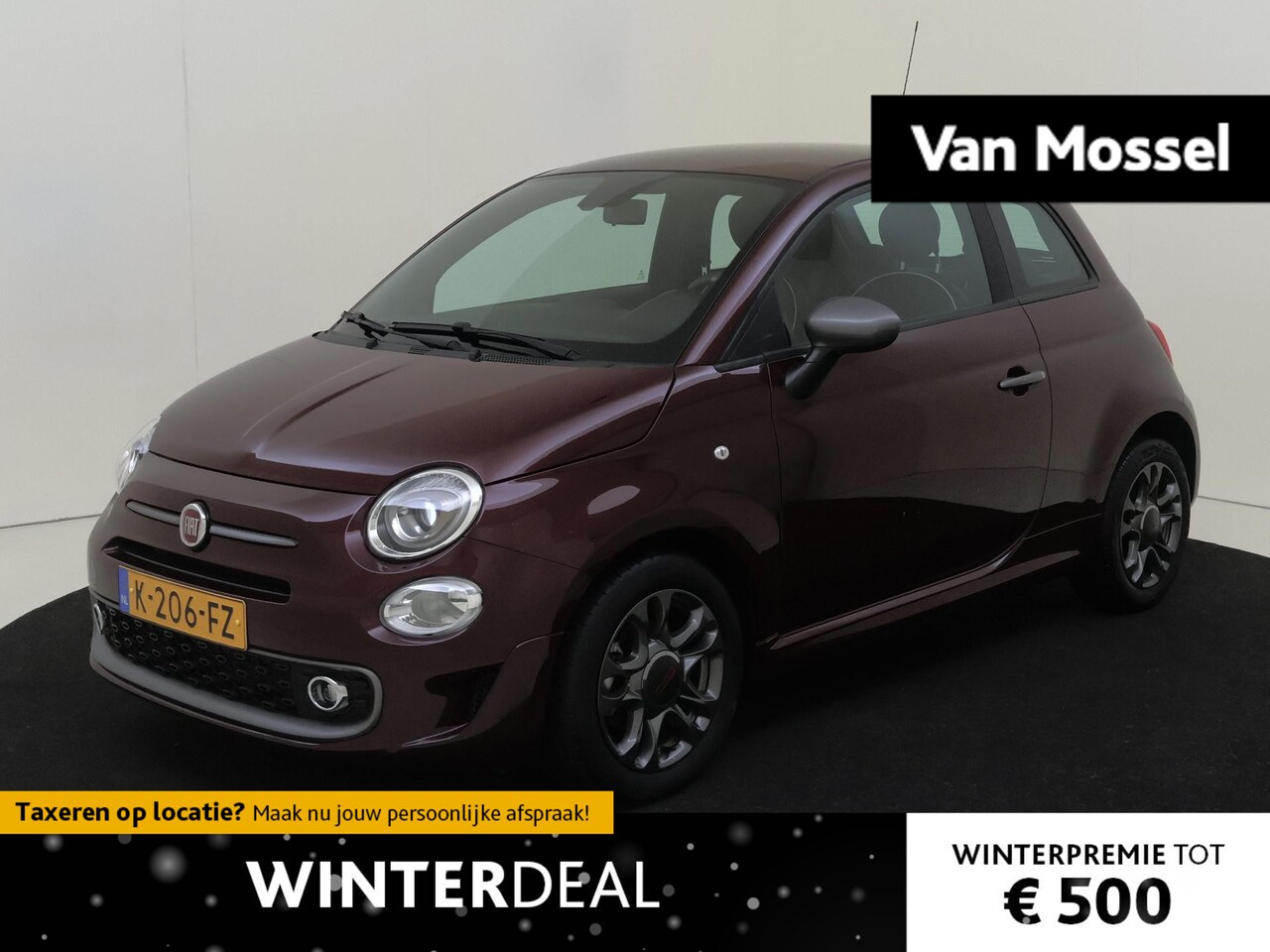 Fiat 500 - 1.0 Hybrid Star | Airco | LM Velgen | Dealer onderhouden - AutoWereld.nl