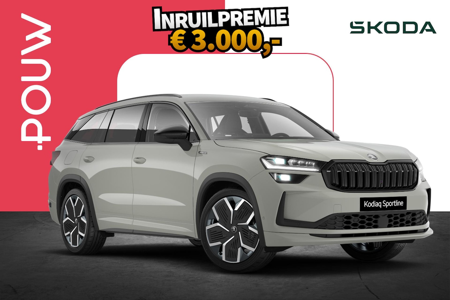 Skoda Kodiaq - 1.5 TSI 204pk DSG PHEV Sportline Business | Parkeer Pakket | Trekhaak Pakket - AutoWereld.nl