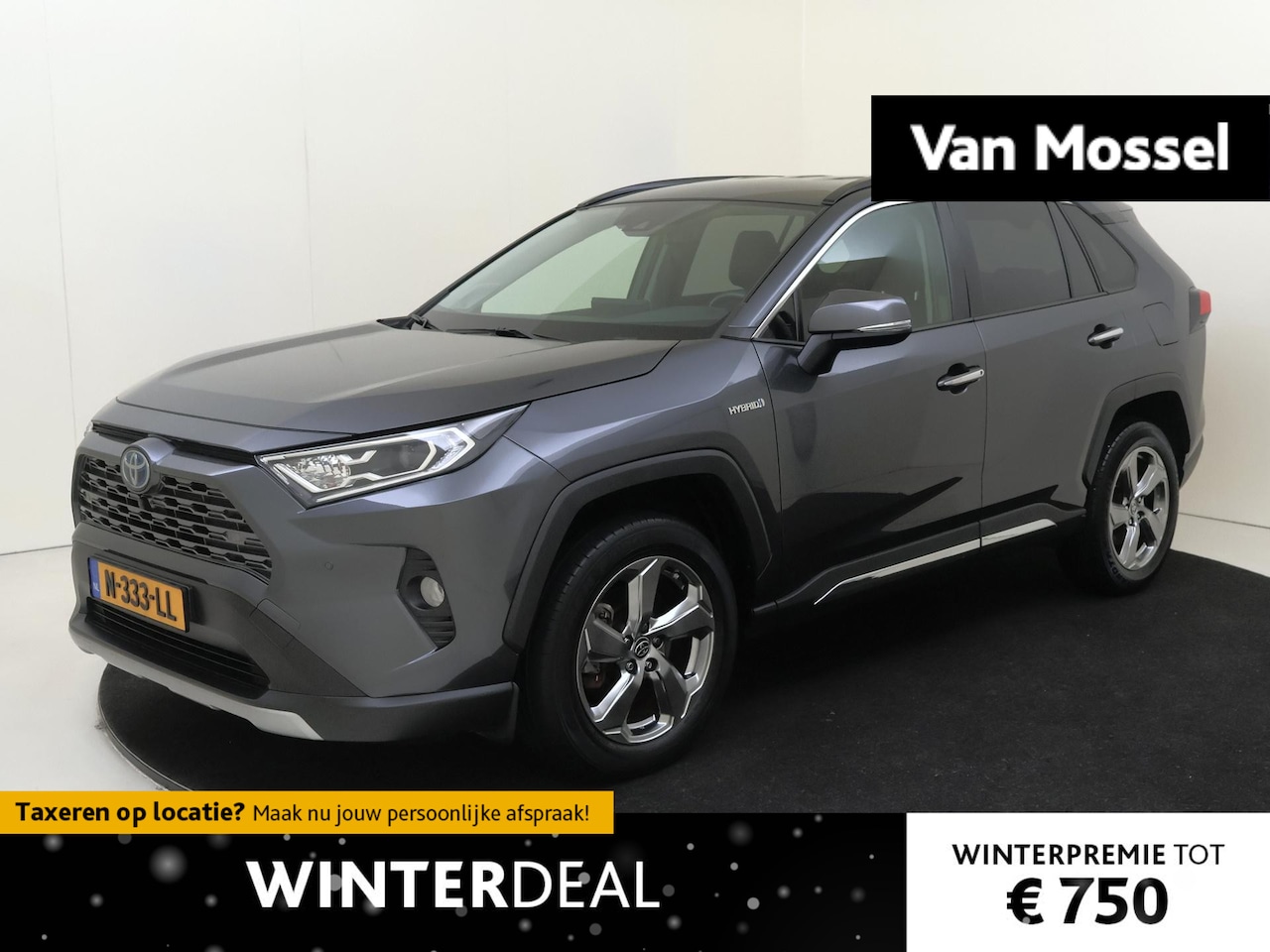 Toyota RAV4 - 2.5 Hybrid Executive Leder | apple carplay | android auto | clima - AutoWereld.nl