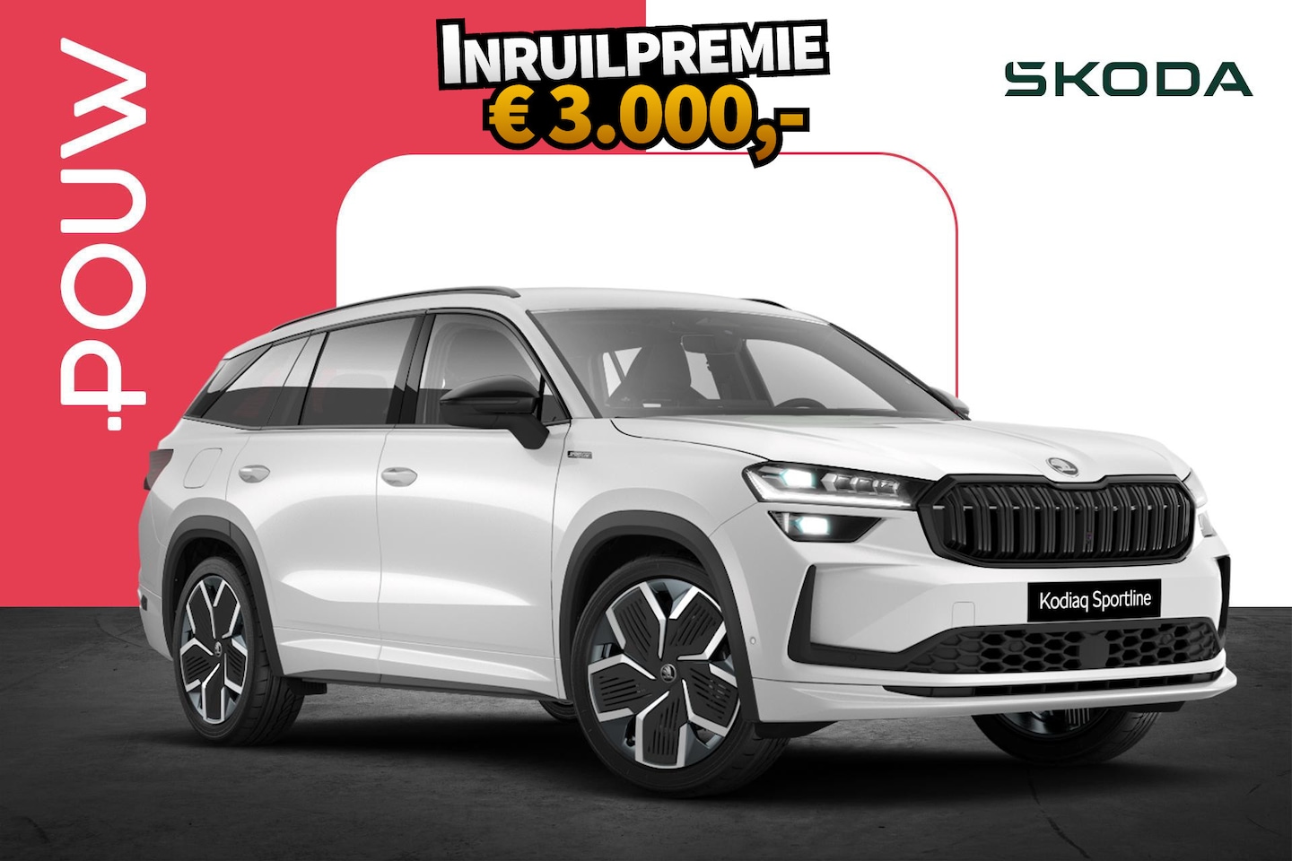 Skoda Kodiaq - 1.5 TSI 204pk DSG PHEV Sportline Business | Parkeer Pakket | Winter Pakket - AutoWereld.nl