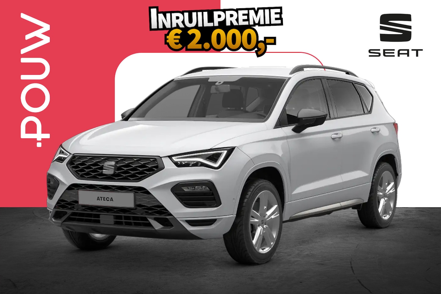 SEAT Ateca - 1.5 TSI 150pk DSG FR Business Intense | Safe & Driving Pakket 1 | Stoelverwarming - AutoWereld.nl