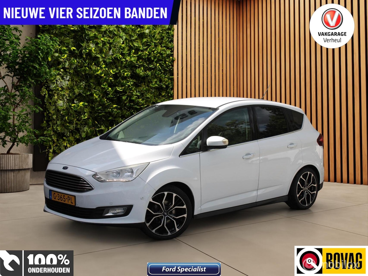 Ford C-Max - 1.0 Edition Plus|125Pk|Navi|Trekhaak|Boekjes - AutoWereld.nl
