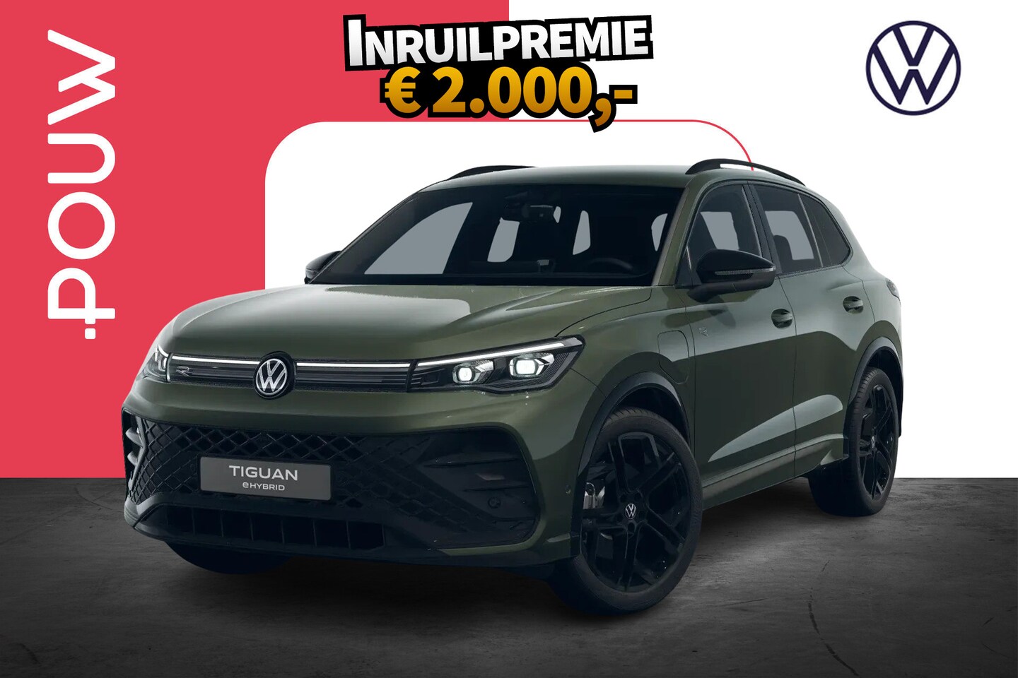 Volkswagen Tiguan - 1.5 204pk eHybrid R-Line Edition | Trekhaak Pakket | 20 Inch Velgen - AutoWereld.nl