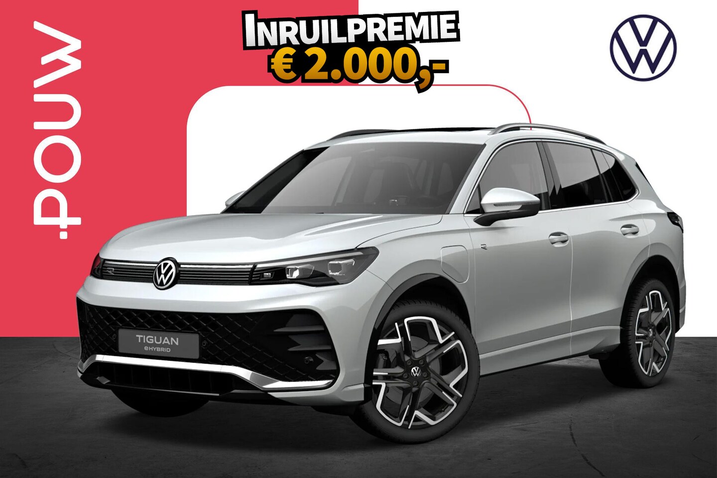 Volkswagen Tiguan - 1.5 eHybrid 204pk R-Line Edition | Panoramadak | Trekhaak - AutoWereld.nl