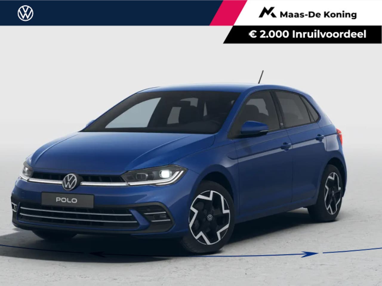 Volkswagen Polo - 50 Edition 1.0 TSI 95 PK 7 versn. DSG · Achteruitrijcamera · draadloze telefoonlader · - AutoWereld.nl