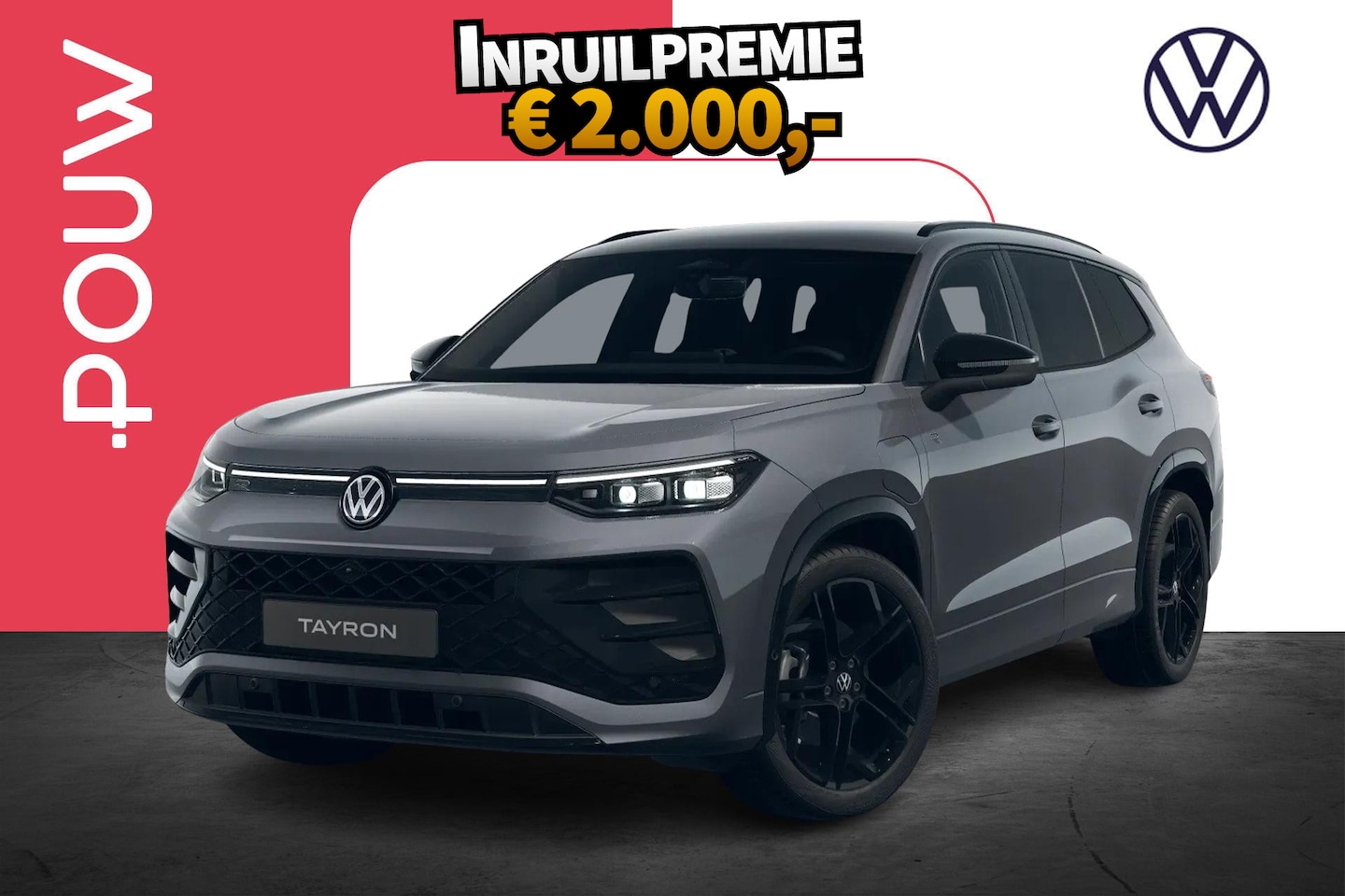 Volkswagen Tayron - 1.5 eHybrid 204pk R-Line Edition | Velgen 20'' | Trekhaak Inklapbaar - AutoWereld.nl