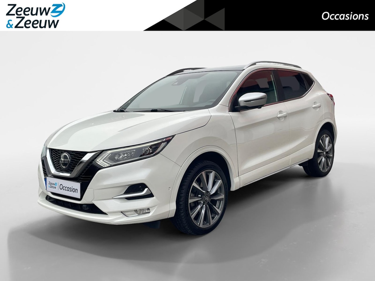 Nissan Qashqai - 1.3 DIG-T Tekna + Trekhaak | Leder | 360 graden camera | Dealeronderhouden | BOSE | - AutoWereld.nl