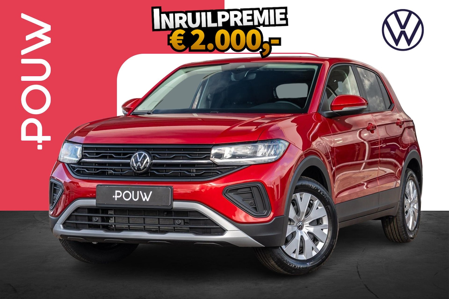 Volkswagen T-Cross - 1.0 TSI 95pk Edition | Getint Glas | Airco - AutoWereld.nl
