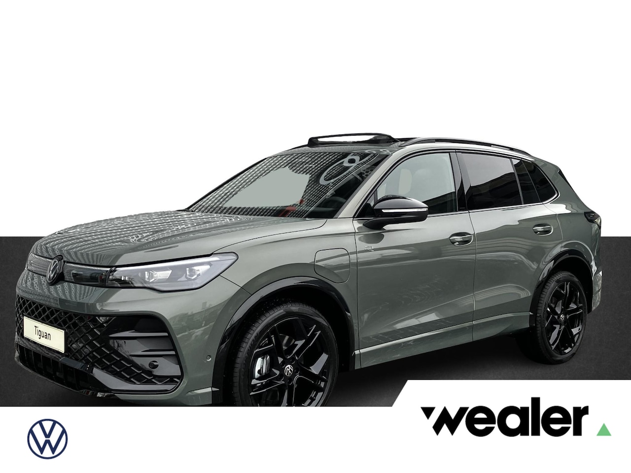 Volkswagen Tiguan - R-Line Edition 1.5 eHybrid 150 kW / 204 PK DSG | Black Style | Panoramadak | Trekhaak wegk - AutoWereld.nl
