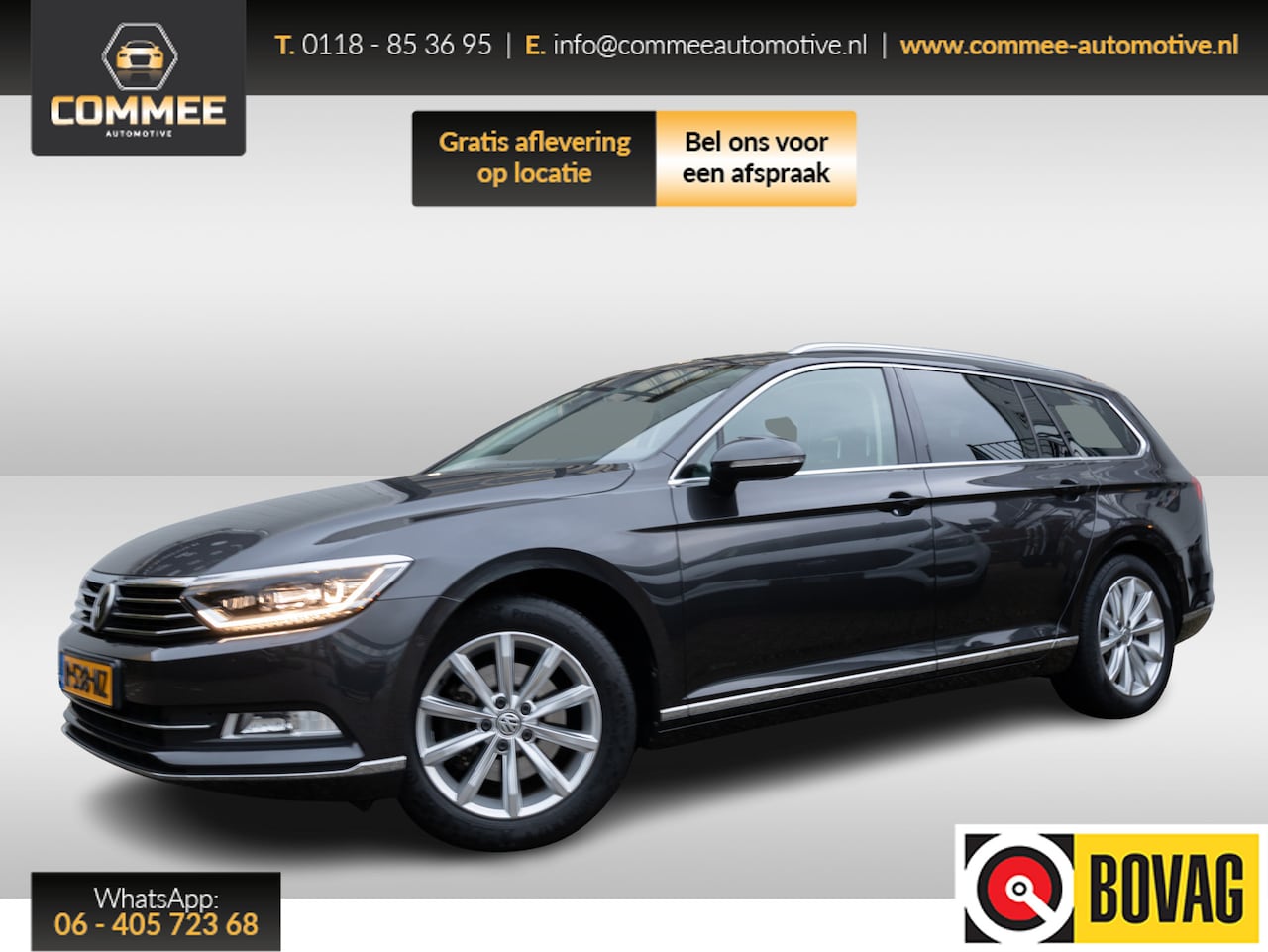 Volkswagen Passat Variant - 1.8 TSI Highline 180 PK NAV I Trekhaak I ACC I AppleCP - AutoWereld.nl