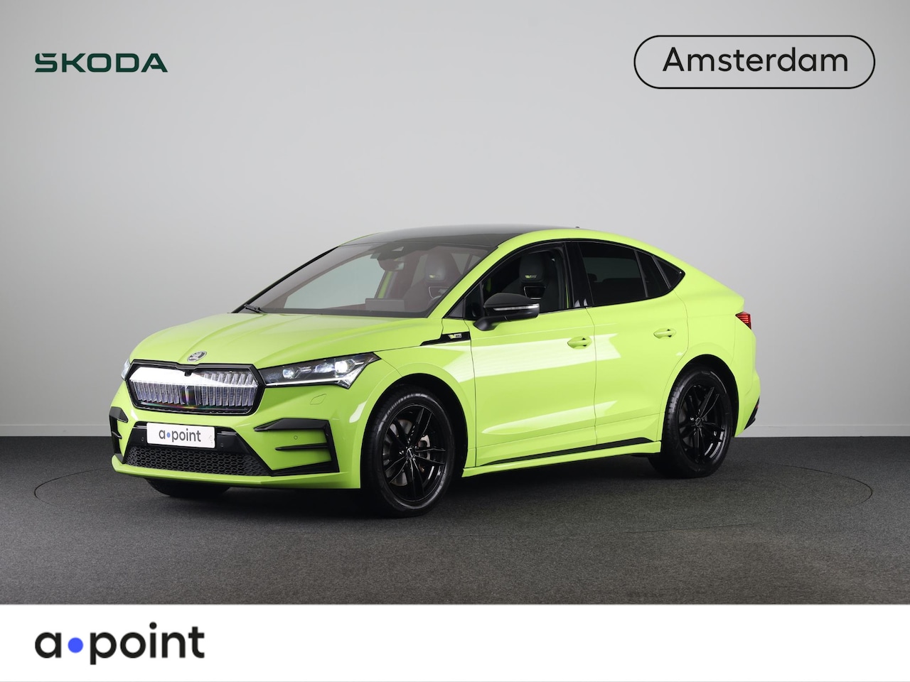 Skoda Enyaq Coupé iV - 80 RS 299pk | Panoramadak | Elektrisch verstelbare stoelen met geheugen | Verwarmbare voor - AutoWereld.nl