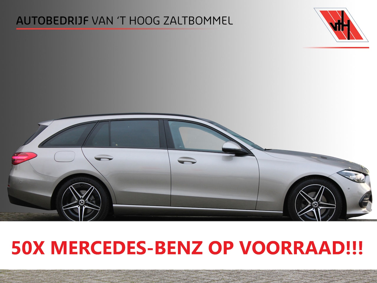 Mercedes-Benz C-klasse Estate - 180 AUT9 Business Line Luxury NAVI CAMERA 18'' NL AUTO - AutoWereld.nl