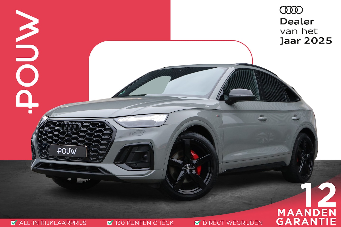 Audi Q5 Sportback - 55 TFSIe 367pk S Edition Competition | Head-up Display | Luchtvering | Achteruitrijcamera - AutoWereld.nl