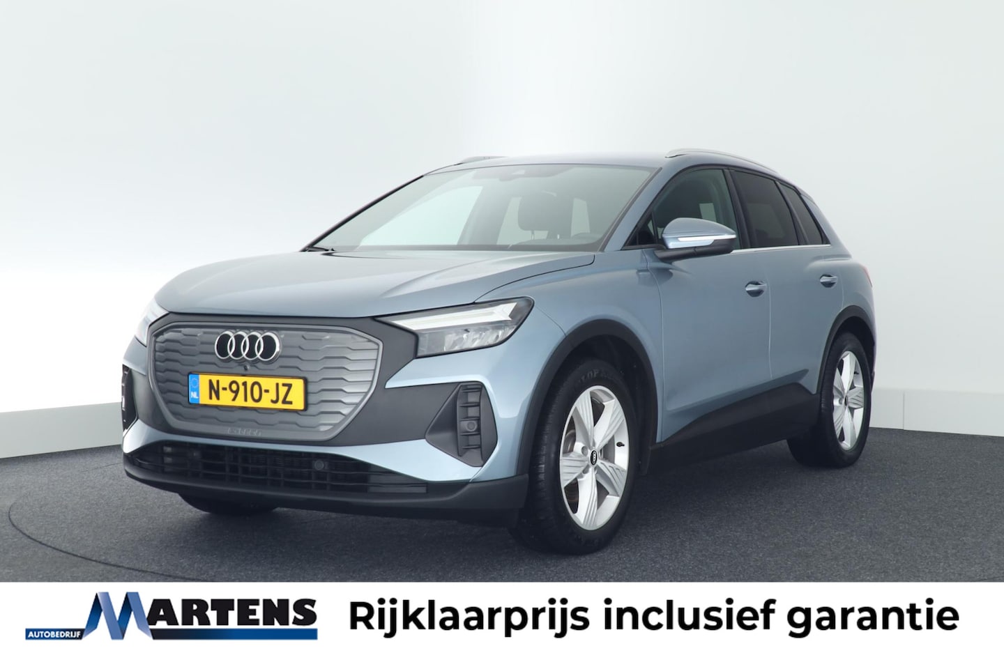 Audi Q4 e-tron - 35 170pk Launch edition 55 kWh SOH 91% Warmtepomp Trekhaak Stoelverwarming Led Carplay - AutoWereld.nl