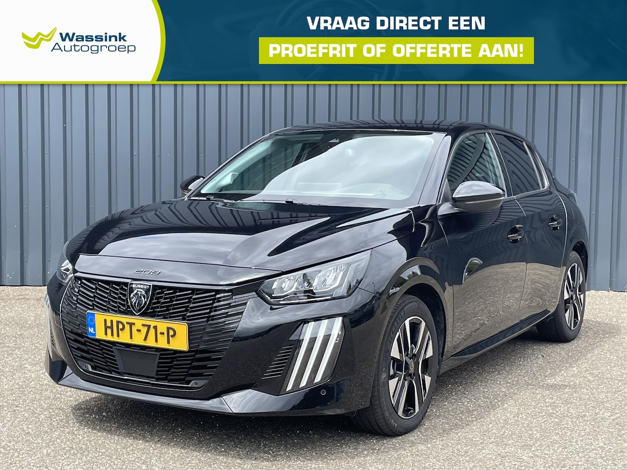 Peugeot 208 - | 1.2 Hybrid 100 Automaat Allure I DAB I Stoelverwarming I Carplay I Navigatie I Camera I - AutoWereld.nl