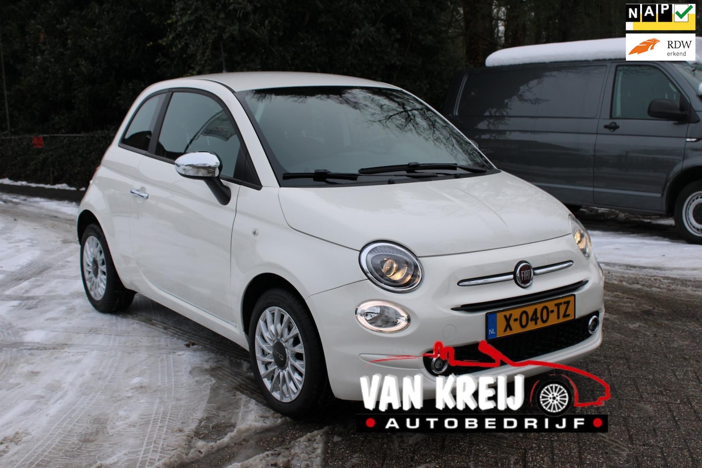Fiat 500 - 1.0 Hybrid Urban 1.0 Hybrid Urban, Airco, Cruise, Applecarplay, LM, Nap - AutoWereld.nl