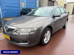 Mazda 6 Sportbreak - 1.8i Touring - Fijne auto met een nieuwe APK NAP + Boekjes zijn aanwezig