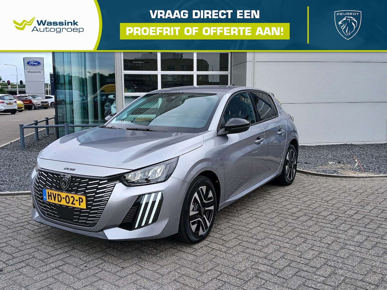 Peugeot 208 - 1.2 Hybrid 100 e-DCS6 Allure | Navigatie | Achteruitrij camera | - AutoWereld.nl