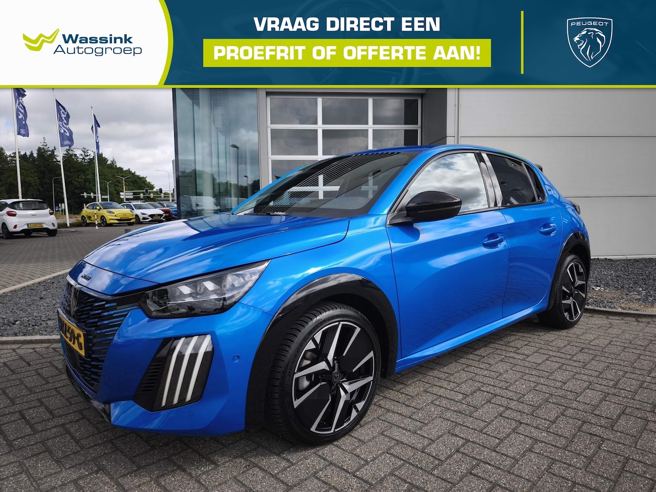 Peugeot 208 - 1.2 Hybrid 136 AUTOMAAT GT | Navigatie | Adaptive cruise | Full LED | Sportinterieur - AutoWereld.nl