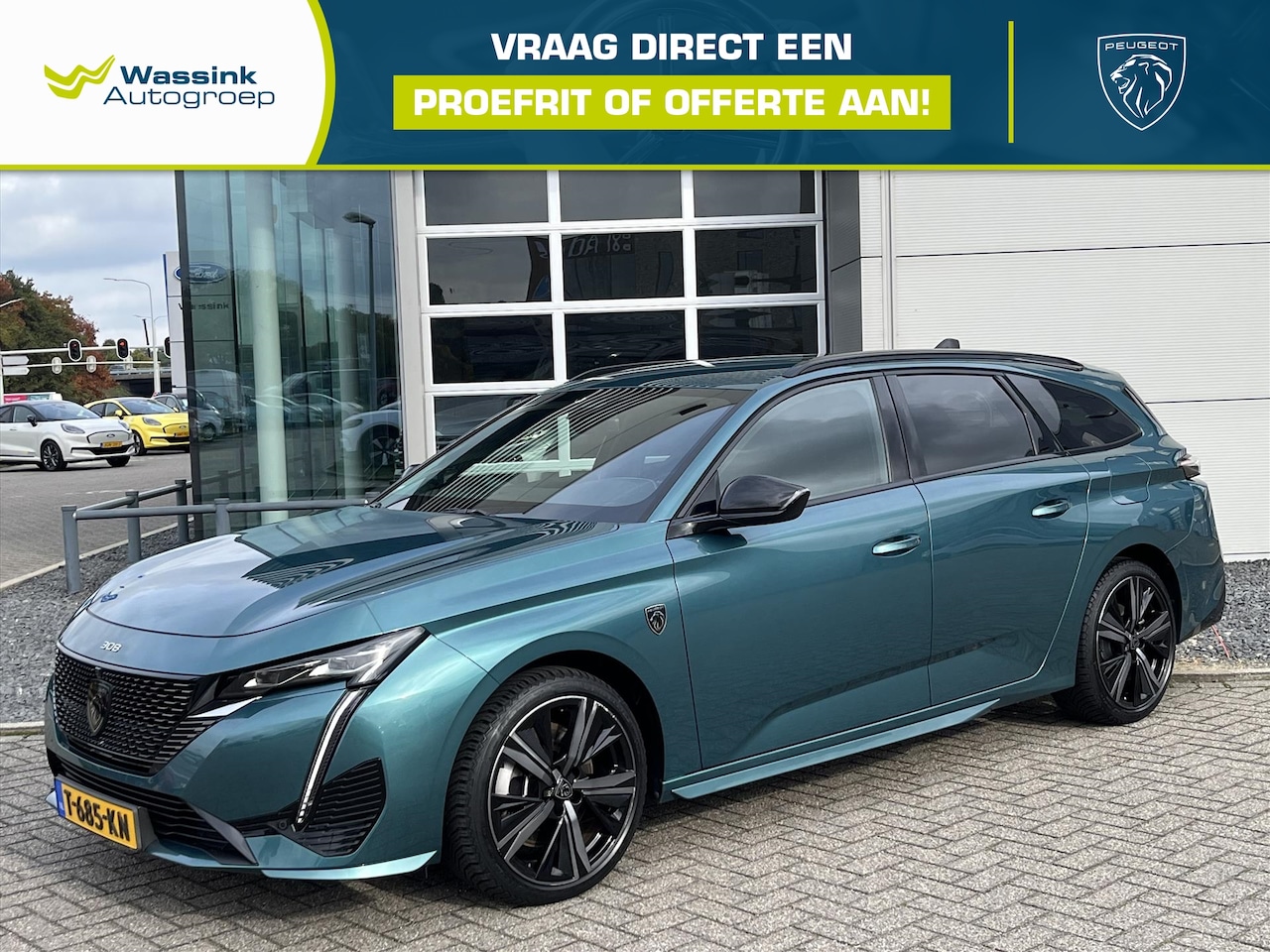 Peugeot 308 SW - 1.6 HYbrid 180pk e-EAT8 GT | Stoelverwarming | Navigatie | Elektrische achterklep | Pianol - AutoWereld.nl