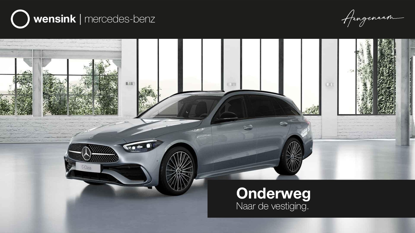 Mercedes-Benz C-klasse Estate - 300e Business Solution AMG | Panoramaschuifdak | Burmester | Rijassistentiepakket | DIGITA - AutoWereld.nl